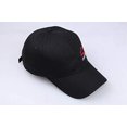 thumbnail image 2 of Sombrero de algodón para coche con logotipo para hombres y mujeres, gorra de béisbol negra deportiva, sombrero de sombrilla para exteriores, 2 of 5
