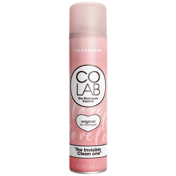 COLAB Dry Shampoo Original Supersize - Bergamot and Rose Scented - 8.2 oz