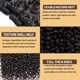 thumbnail image 2 of Hair Bundles HOTLOVE Water Wave, 100% cabello humano virgen de 24 pulgadas, 2 of 5