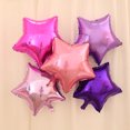 thumbnail image 2 of 10 globos de aluminio con forma de estrella de cinco puntas de 18 pulgadas, globos de oro rosa para niños, adultos, cumpleaños, decoración de bodas, suministros para fiestas, 2 of 5