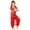 Red, variant on Weebloom Girls Outfits Dance Performance Outfit Belly Dance Ethnic Practice Dress Children Folk Dance Wear Design Girl Clothes Set Size 7-8 Years Pink