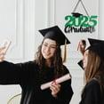 thumbnail image 2 of 2025 Graduation Wooden Sign Wall Hanging, 11.8 x 7.1 in Lightweight Wood Plaque in 5 Bold Colors, Door & Wall Decor, Photo Prop for End-of-Semester Party, Class of 2025 Graduation Celebration, 2 of 6