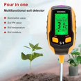 thumbnail image 4 of 4-in-1 Soil Tester Multifunctional Soil Detector Moisture Meter pH Meter Temperature Moisture/YY, 4 of 5