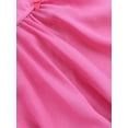thumbnail image 5 of iiniim Kids Girls V-neck Shiny Dancer Pattern Ballet Dancewear Athletic Leotard Tutu Dress Gymnastic Unitard, 5 of 7
