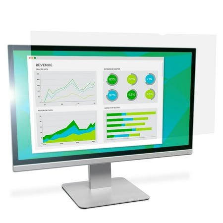 3M 24" Anti-Glare Filter for Widescreen Monitor, Clear
