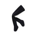 thumbnail image 5 of Ltctricy Girls' Ribbed Knit Tights Toddler Baby Soft Cotton Stretchy Slim Pantyhose Pants Newborn Infant Footed Leggings(Navy,0-1 Years), 5 of 6