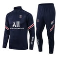 thumbnail image 1 of Camiseta de manga larga Paris Atlético Inter de Milán Liverpool Brasil Marsella Azul Zafiro París talla 16, 1 of 2