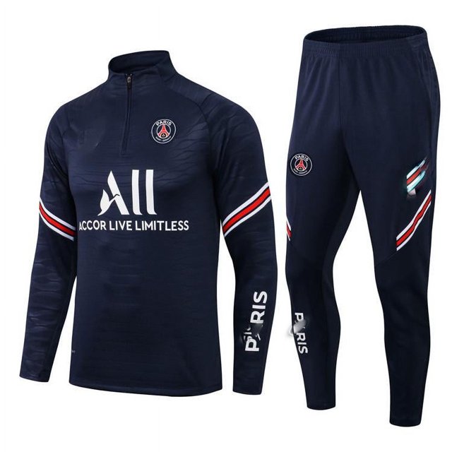Camiseta de manga larga Paris Atlético Inter de Milán Liverpool Brasil Marsella Azul Zafiro París talla 16