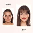 thumbnail image 4 of Straight Synthetic Blunt Bangs High Temperature Fiber Brown Women Clip-In Full Bangs 6 Inch, 4 of 6