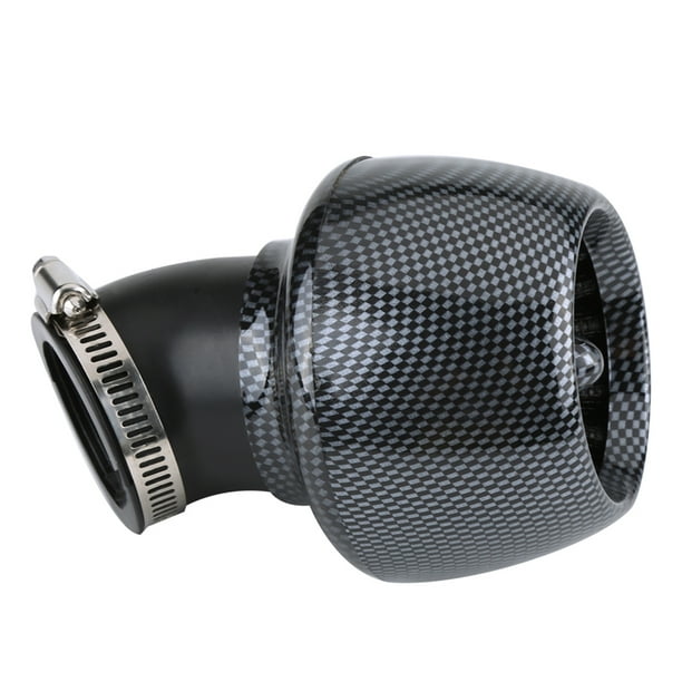 Limpiador De Filtro De Aire Universal Para Motocicleta Scooter ATV Dirt Bike Con Abrazadera De Manguera Ajustable, Alto Flujo