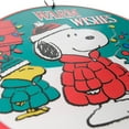 thumbnail image 3 of Peantus, Snoopy Round Metal Sign, 12" Diameter, Green, 3 of 8