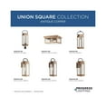 thumbnail image 2 of Union Square One-Light Medium Antique Copper Urban Industrial Outdoor Wall Lantern, 2 of 12
