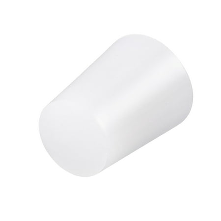 Uxcell 5/8" to 25/32" Solid Silicone Rubber Tapered Plug for Powder Coating, Painting 15 Pack