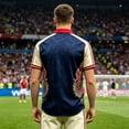 thumbnail image 5 of Mexico Jersey Soccer Shirts Short Sleeve Button Down Jerseys Casual Summer Tops for Sports Beach Tees, 5 of 5
