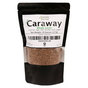 Caraway Seeds Whole (Non-GMO & Kosher Certified) - 8 Oz