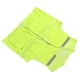 thumbnail image 5 of Chaleco reflectante de alta visibilidad, impermeable, transpirable, de malla, para obras de construcción, viajes nocturnos, talla 2XL, verde fluorescente., 5 of 14