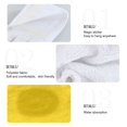thumbnail image 4 of Haosy 2 Pack Kitchen Wash Cloths with Hanging Loops Absorbent Absorbent Quick Drying Hand Towels, Yellow, 4 of 7
