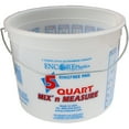 thumbnail image 2 of Encore Plastics 5-Qt Mix 'N Measure for Paint with Wire Handle, White, 2 of 2