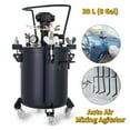 thumbnail image 1 of 10L 30L Pressure Paint Pot Tank Spray Gun Sprayer Pressure Regulator Manual Auto Air Mixing Agitator For Industrial Paint, 1 of 7