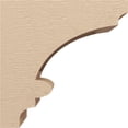 thumbnail image 3 of 7"W x 14"D x 14"H Classic Diane Rough Cedar Woodgrain TimberThane Corbel, Primed Tan, 3 of 6