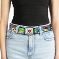 thumbnail image 5 of Looney Tunes Belt, Seatbelt Buckle Belt, Looney Tunes Hip Hop Expressions Blue, 30 to 44 Inches, 5 of 9