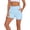 Light Blue, variant on Miluxas Womens Hiking Shorts Sport Casual Stretch Golf Shorts with Zipper Pockets Black S(S)