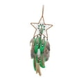 thumbnail image 5 of Ornaments Craft, Wall Hang Portable with Feathers Home Decoration Dream Net for Car Wedding, Party ,Adult, Lovers Style C, 5 of 8