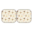 thumbnail image 7 of Daiia Chicken Family 2PCS Car Windshield Sun Shade, Foldable Sun Shield for Car Front Window, Auto Sun Blocker Visor Protector Universal for Truck SUV Pickup-Large, 7 of 7