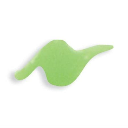 Tulip Dimensional Fabric Paint 1-1/4 Ounces-Glow In The Dark-Green