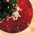 thumbnail image 5 of FMSHPON Valentine's Day Mother's Day Red Heart Love Xmas Christmas Tree Skirt Stand Mat for Holiday Party Decoration Indoor Outdoor 48 inches, 5 of 6