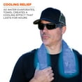 thumbnail image 2 of Ergodyne 6602 Blue Evap Cooling Towel, 2 of 5