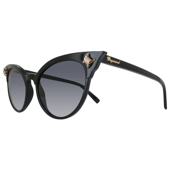 DSQUARED2 DQ0239-01B Women's Cateye Sunglasses Grey Lens