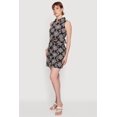 thumbnail image 2 of Women's Eyelet Tie Waist Belted Shirt Dress, 2 of 3