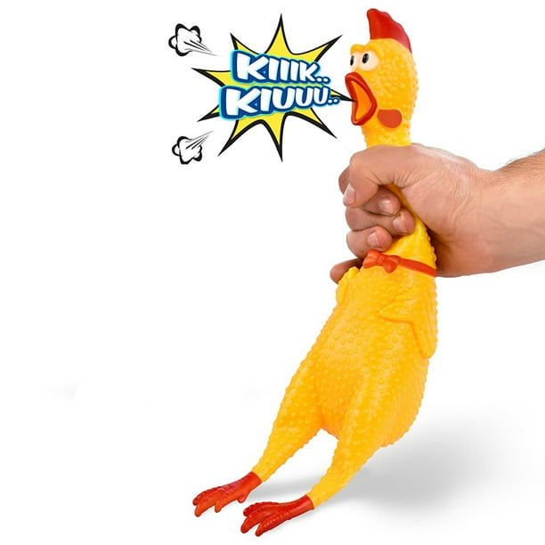 Screaming chicken hotsell dog toy