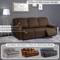 thumbnail image 2 of Funda para muebles ULTICOR Jacquard, sillón reclinable de 8 piezas y 3 plazas, 2 of 6