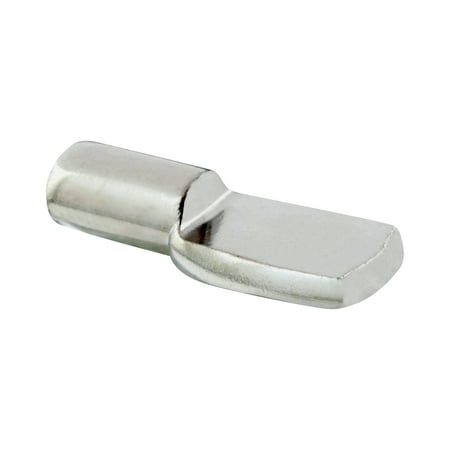 

ROK Hardware 50 Pack 1/4 Shelf Pins Flat Spoon Style Nickel