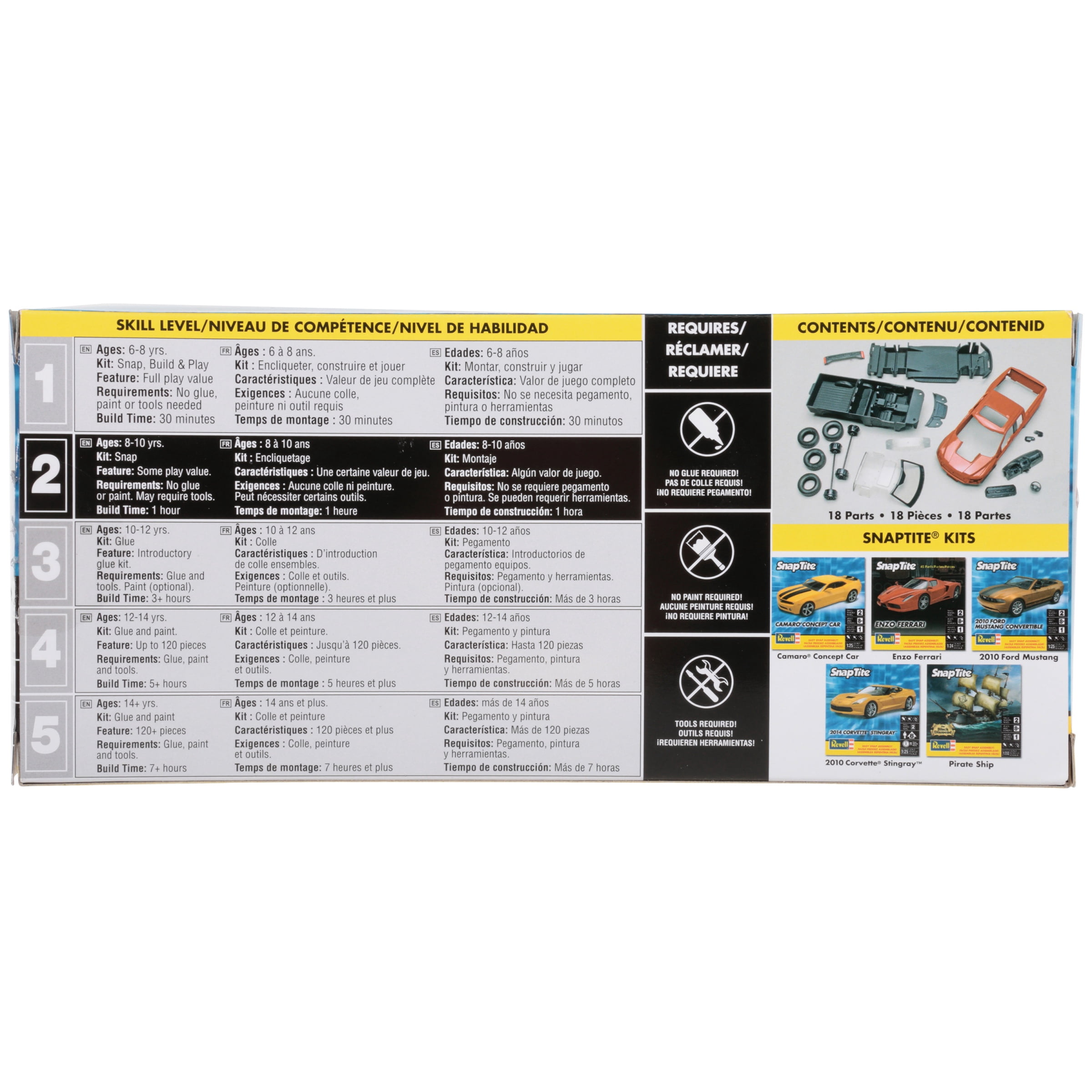 Revell® SnapTite® 2017 Ford F-150 Raptor Plastic Model Truck Kit