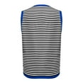 thumbnail image 3 of WREESH Womens Tank Tops Summer Casual Shirts Striped Color Block Tank Top Loose Blouses Blue, 3 of 4