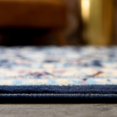 thumbnail image 5 of Rugs.com Yasmin Collection Rug – 8 Ft Runner Navy Blue Medium Rug Perfect for Hallways, Entryways, 5 of 5