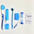 thumbnail image 3 of Kit de ortodoncia para el cuidado bucal, 5 colores, ocho piezas, cepillo de dientes de cerdas suaves, cepillo interdental, retractor de hilo dental, ortodoncia, 3 of 5