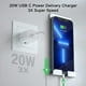 thumbnail image 4 of UWECAN Cargador para iPhone Original de 25w de 4A, Carga Ultra Rapida (Certificado Aple Mfi) Cubo co, 4 of 7