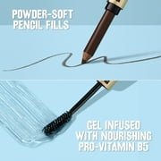 Revlon ColorStay Brow Fantasy, Eyebrow Pencil with Clear Shaping Gel, 002 Soft Brown
