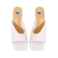 thumbnail image 2 of Ninety Union Cancun Double Link Heel Slide, White, 10, 2 of 5