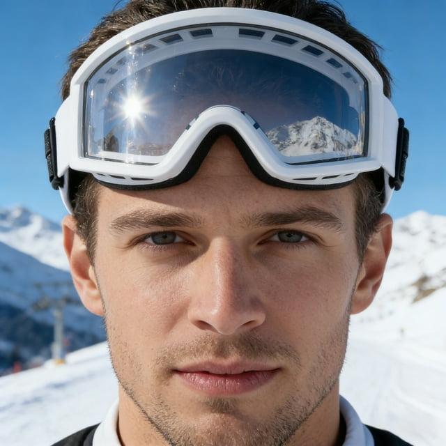BotaniNest High Definition Double Coated Sports Goggles Suitable For Cycling Skiing And Outdoor Adventure.