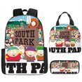 thumbnail image 1 of Mochila South Parks con dibujos animados de Eric Cartman para niños, de regreso a la escuela, 1 of 1