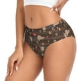 thumbnail image 2 of Fotbe Dachshund Dog Puppy Calzones Estampados para Mujer – Ropa Interior de Algodón, Cómoda, Suave y Elástica-XX-Large, 2 of 6