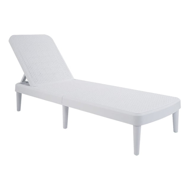 Camastro Plegable Lagoon Tipo Rattan Protección Uv Inclinación Ajustable