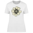 thumbnail image 1 of Cosmos Flower In White Color Tee Women's -Image by Shutterstock, 1 of 2