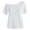 Light Gray, variant on Rvusndi Girls Shirts Off the Shoulder Top Short Sleeve Y2k Tops Cute Summer Tops Solid Color Fashion Casual T Shirts for Kids Daily Everyday Wear