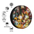 thumbnail image 4 of Yiaed Garfield Imprimé Housse de Pneu de Rechange, 14-17 Pouces Protecteur de Pneu Universel Housse de Roue de Rechange Robuste pour Remorque SUV Camion-14 Pouces, 4 of 6